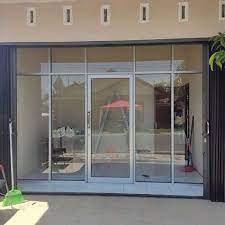 pintu frameless kaca
